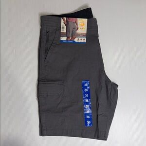 Copper & Co Men's Gray Flex Cargo Shorts